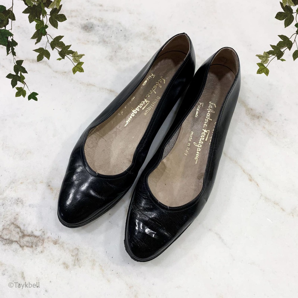 Salvatore Ferragamo Gancio Ballet Flats Loafers, 6